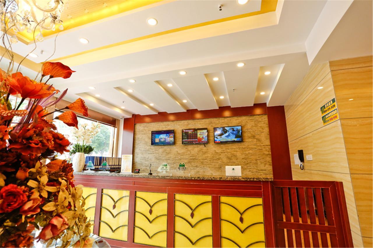 Greentree Inn Zhejiang Ningbo South Railway Station Express Hotel Экстерьер фото